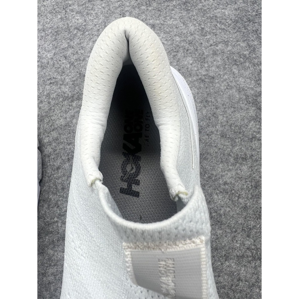 Hoka One One Cavu 3 Slip Shoes Womens Size 10.5 White Running Road 1106485 WLRC - Picture 4 of 8